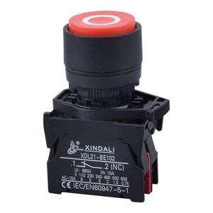Interruptor de botón pulsador rojo momentáneo 1NC o interruptor de botón pulsador rojo 10A - Product Image 4