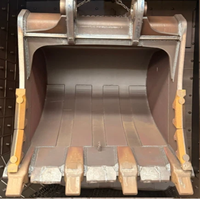 Vente en gros usine de godets de roche robustes pour l'exploitation minière pour Sany 650, dotés d'une lame de coupe en acier AR400 et d'acier standard