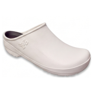 Zuecos de Chef Profesionales AP CHEF Negros/Blancos, Impermeables, RubberTech, Sin PVC, Antideslizantes, Zapatos de Trabajo para Cocina - Product Image 2