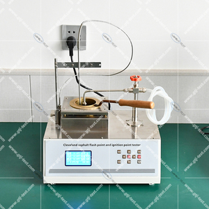 Dijital Cleveland açık fincan flaş ve yangın noktası test cihazı 1 yıl garanti test ekipmanları - Product Image 6