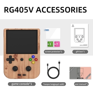 Nouvelle conception ANBERNIC <span class=keywords><strong>RG405V</strong></span> 4+128G 7000+ jeux Console de jeu portable Écran IPS 4 pouces Système Android 12 T618 64 bits Lecteur de jeux - Product Image 6