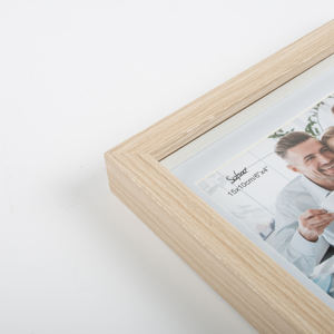 Sofine Family Memorial Decoración Caja de sombra de madera Pantalla de fotos de 4x6 pulgadas Marco de imagen cuadrado profundo - Product Image 5