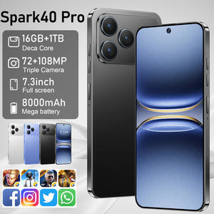 Spark 40pro en oferta a bajo precio, 16GB+512GB, pantalla LED de 7.3 pulgadas, batería de 7800mAh, doble tarjeta SIM, desbloqueo global, cámara de belleza. - Product Image 5
