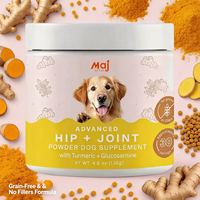 Vitamines pour chiens pour soulager les douleurs articulaires, arthrite des hanches et des articulations, supplément en poudre de glucosamine