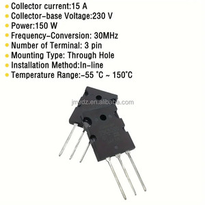 2SC5200 2SA1943 TTA1943 TTC5200 2SC5198 2SA1941 <span class=keywords><strong>NPN</strong></span> 앰프 오디오 사운드 튜브 트랜지스터 - Product Image 4