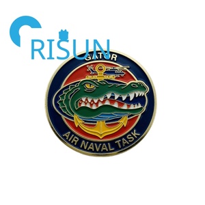 Moneta Commemorativa 3D in Metallo Smaltato a Forma di Coccodrillo, in Lega di Zinco, con Logo Personalizzato, Souvenir <span class=keywords><strong>Florida</strong></span> Gator Alligator, Moneta da Collezione Animale - Product Image 5