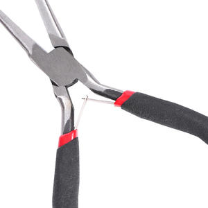 คีมปากแหลมความแม่นยำสูง 4.5 นิ้ว ความกว้างปากคีม 1/8 นิ้ว ปลายเรียบ สำหรับงานเครื่องประดับและงานลวด โครงสร้างเหล็ก - Product Image 3