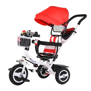 <span class=keywords><strong>Triciclo</strong></span> Plegable 4 en 1 de Alta Calidad para Niños, Asiento Giratorio de <span class=keywords><strong>360</strong></span> <span class=keywords><strong>Grados</strong></span>, Inventario al por Mayor, <span class=keywords><strong>Triciclo</strong></span> para Bebés - Product Image 2