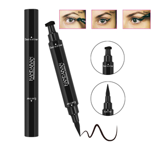 แต่งหน้าขายส่ง Handaiyan กันน้ำ Smudge Proof Black Eye Liner Liquid ดินสออายไลเนอร์ - Product Image 3