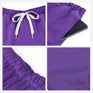 42021 logotipo listo personalizado logotipo bordado personalizado ropa de trabajo de verano uniformes médicos 94 poliéster 6 Spandex - Product Image 2