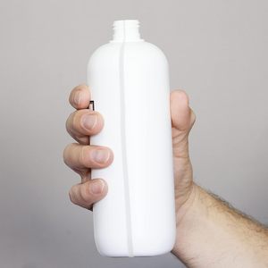 Bouteilles <span class=keywords><strong>de</strong></span> lotion vides recyclées en plastique Pet Rpet, 250 ml, 8oz, forme ronde, personnalisées, avec <span class=keywords><strong>pompe</strong></span> distributrice, bouteilles d'après-shampoing 400ml, PCR - Product Image 2