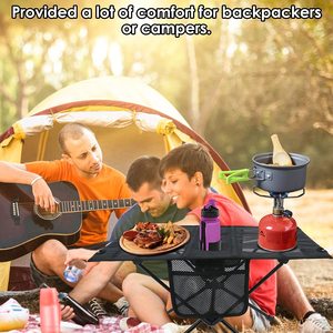 Mesa de Camping Plegable Portátil Ultraligera de Aleación de Aluminio, Directo de Fábrica en China - Product Image 6