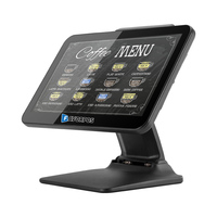 Terminal de point de vente pliable Windows 15,6 pouces avec écran tactile capacitif, caisse enregistreuse, machine de paiement pour hôtel, restaurant, centre commercial