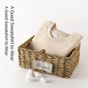 Set Genitore-Figlio Primavera-Autunno 320g di Felpe in Cotone con Collo Tondo, Vendita all'Ingrosso, Unisex Tinta Unita Stile Singolo - Product Image 4