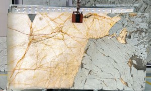 Tấm thạch anh tự nhiên sang trọng Backlit Pandora <span class=keywords><strong>Onyx</strong></span> Marble bookmatched cho biệt thự trang trí tường nền đá cẩm thạch - Product Image 3