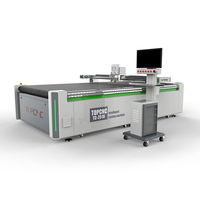Nuevo diseño 100% Material orgánico popelina tela de algodón impresa para vestido Digital CNC máquina de corte mesa con cortador en V