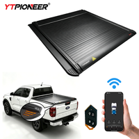 Couverture de benne électrique avec éclairage intégré et couvercle de benne à fentes en T pour Ford Ranger XLT Wiltrak Raptor 2025 2026