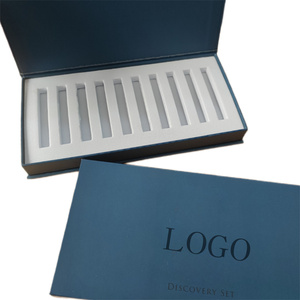 Özel hediyelik parfüm kutusu kutusu köpük ek kapak ve taban iki adet kutusu üst ve alt kutu paketi - Product Image 6