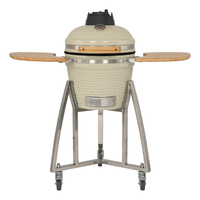 SEB KAMADO 16 pouces en céramique Kamado cuisine argile four jetable charbon de bois fonte grille barbecues
