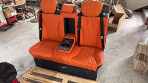 Sedili Auto Alphard W447 Hiace Van Sprinter Classe V, Sedili Elettrici in Pelle di Lusso <span class=keywords><strong>VIP</strong></span> Aero, Comodi Sedili Reclinabili - Product Image 3