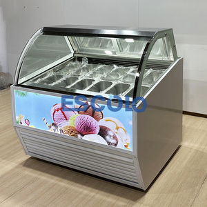 Display Gelato 12 vassoio per uso commerciale per frigorifero con Display ghiaccioli a bassa temperatura - Product Image 2