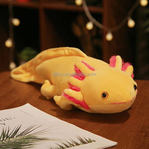 Axolotl-peluche personalizado de animal <span class=keywords><strong>Ambystoma</strong></span> para niños, almohada suave de dinosaurio para dormir - Product Image 4