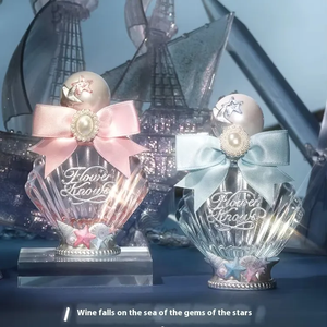 Parfum féminin Flower Knows Shell's Jewel 50ML, parfum exclusif à la perle de coquille avec des notes de pamplemousse et de fruits, style brume - Product Image 2