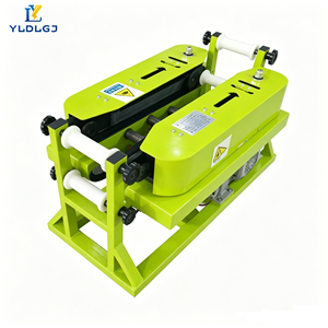 Convoyeur à câble sur chenilles jumelées YILI, alimentateur industriel robuste à bande <span class=keywords><strong>de</strong></span> préhension, arrêt d'urgence, cadre en acier, <span class=keywords><strong>guide</strong></span> à rouleaux réglable - Product Image 3