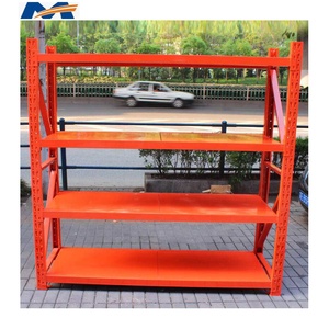 금속 선반 랙 넓은 경간 볼트리스 선반 창고 중간 의무 저장 선반 - Product Image 2