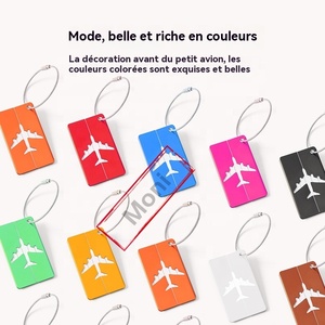 Étiquette d'identification de bagages d'avion moderne et élégante Paul Et Shark étiquette de bagage d'aéroport en métal - Product Image 6