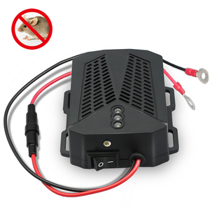Repelente ultrasónico de ratones para coche, control de roedores eléctrico sin aroma, forma rectangular de plástico, para uso en coche. - Product Image 3