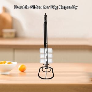 <span class=keywords><strong>Distributeur</strong></span> de capsules de café <span class=keywords><strong>Nespresso</strong></span> en métal à pièces double face avec support de rangement pour dosettes de café Cactus Design - Product Image 3