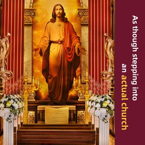 Kit de bricolage pour coin lecture Hamaileon Gothic Cathedral, puzzle en bois 3D, décoration religieuse chrétienne pour <span class=keywords><strong>la</strong></span> maison avec LED, souvenir d'église - Product Image 4