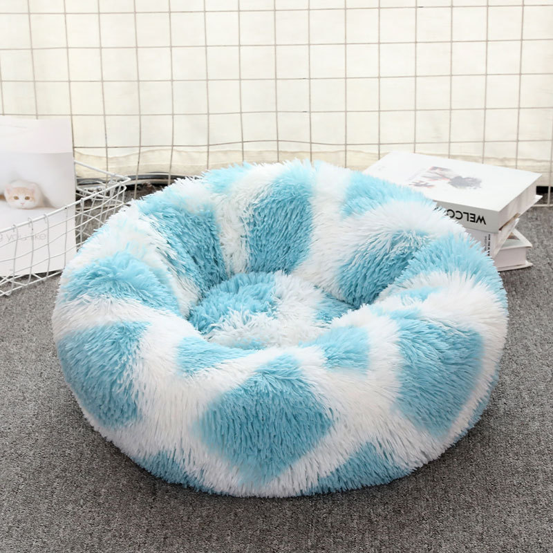 Texture bleue et blanche