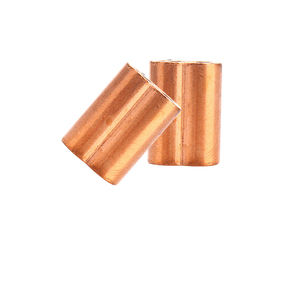 Manchons de compression en cuivre et aluminium sur mesure, trou unique, ovale, <span class=keywords><strong>double</strong></span> trou, forme de 8, pince pour câble métallique pressé, métrique et en pouces - Product Image 1