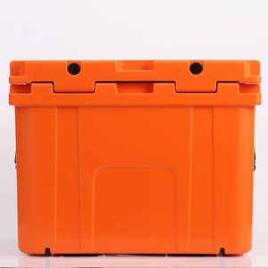 Nevera Portátil de Polietileno Rotomoldeado con Logotipo Personalizado, Diseño Moderno, Capacidad de 55QT, Aislamiento Térmico, con Ruedas, para Vino y Latas - Product Image 5