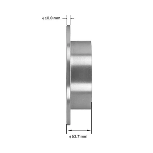 92226003 Terbon vente en gros pièces de système de freinage automatique 262mm disque de frein essieu arrière ventilé 584110Q300 Rotors de frein à disque - Product Image 3