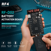 Carte d'activation de batterie RF4 D02 pour iPhone 8-17 et plus de 400 modèles Android – Outil de réparation de téléphones mobiles avec double affichage numérique – Garantie 1 an