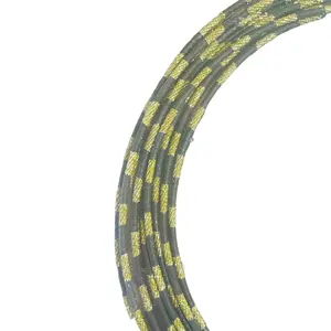 Factory Wholesale hot sale Polyurethane multi groove rubber wheel Stone ceramic graphite cutting rope saw for Sale