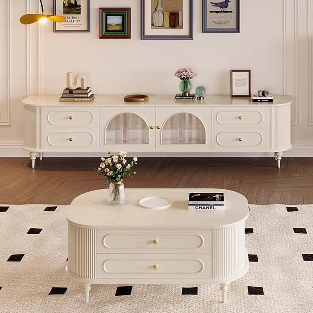 Minimalist America Style Home Wooden Furniture Wholesale Modern Television Wooden Luxury Media Console Indoor Furniture Tv Stand