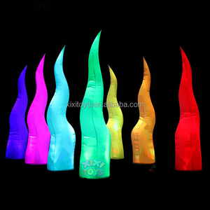 Décorations personnalisées pour festivals <span class=keywords><strong>de</strong></span> musique, ballons gonflables LED en forme d'algues et <span class=keywords><strong>de</strong></span> coraux, décorations pour événements, clubs, hôtels, scènes, avec ventilateur intégré - Product Image 6