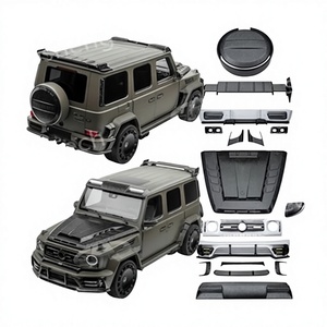 Kit de cuerpo ancho de fibra de carbono forjado estilo W463A W464 MSY para Mercedes Benz Clase G <span class=keywords><strong>G63</strong></span> Wagon P850 P820 P900 P920 - Product Image 1
