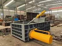 Presse à balles automatique pour déchets de cuivre et d'aluminium avec moteur
