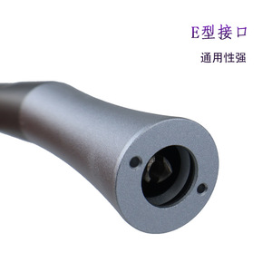 แฮนด์พีซทันตกรรม ความเร็วต่ำ แบบงอ อินเตอร์เฟส E สีเงิน ใช้ได้ทั่วไป - Product Image 1