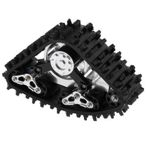 Pneumatici cingolati in scala 1:10 RC ruote da neve per auto SCX10 RC - Product Image 4