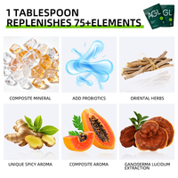 Complément alimentaire en poudre verte |   Mélange de multivitamines, de probiotiques et de superaliments |   Soutien à la santé intestinale et au bien-être quotidien