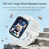 Reloj Inteligente para Niños al por Mayor, Pantalla LED, Resistente al Agua IP67, Contesta Llamadas, Control Remoto, Carga Magnética, GPS, Pantalla Táctil 4G