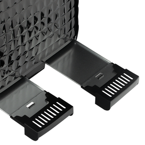 <span class=keywords><strong>Grille</strong></span>-<span class=keywords><strong>pain</strong></span> amovible à <span class=keywords><strong>4</strong></span> fentes extra larges avec fonction d'annulation et de réchauffage - Product Image 6