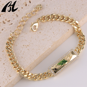 宗教的な魅力ジュエリー金メッキSan Judas Tadeoブレスレット真鍮Pulsera De Reloj De Pulsera Oro Laminado - Product Image 6