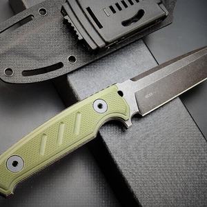 มีดพกพาอเนกประสงค์ Best Tactical DC 53 ปรับแต่งได้ตามต้องการ OEM DIY สำหรับเอาตัวรอด ล่าสัตว์ ตั้งแคมป์ บุชคราฟท์ ใบมีดสแตนเลสแบบตายตัว ขนาด 9.5 ซม. ด้ามจับ G10 - Product Image 4